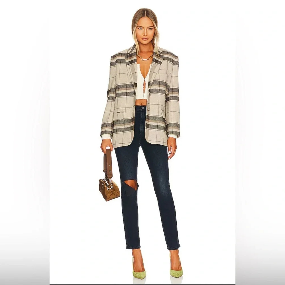 REVOLVE: 7 For All Mankind Easy Slim Jeans Sz 31 Color: Sunbeam - Picture 4 of 15